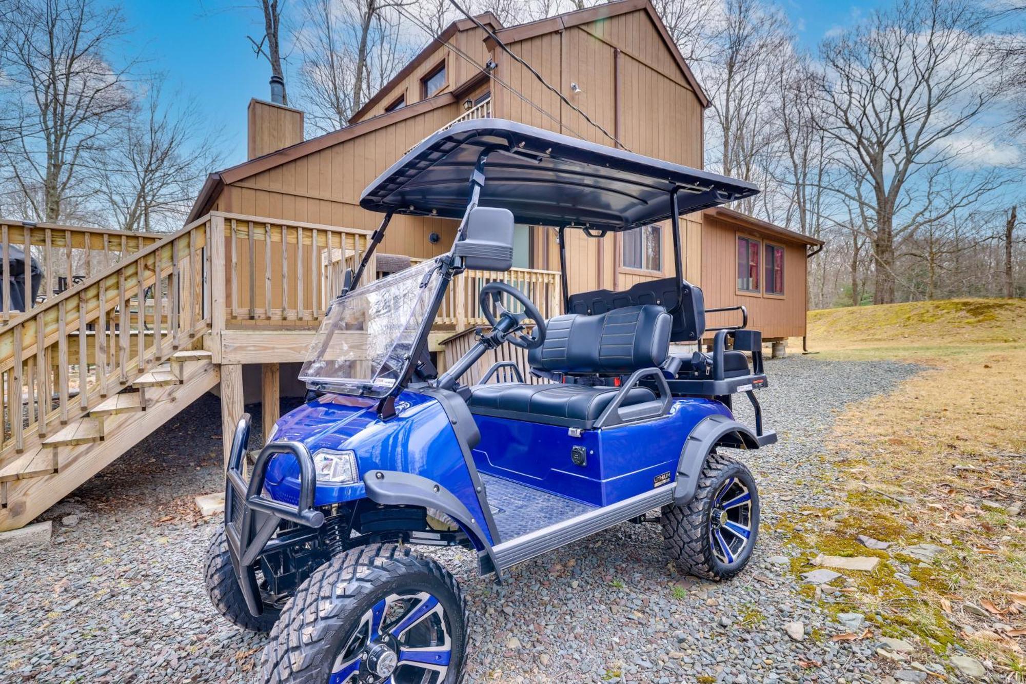 Bear Den Rustic Pocono Lake Home With Game Room! 外观 照片